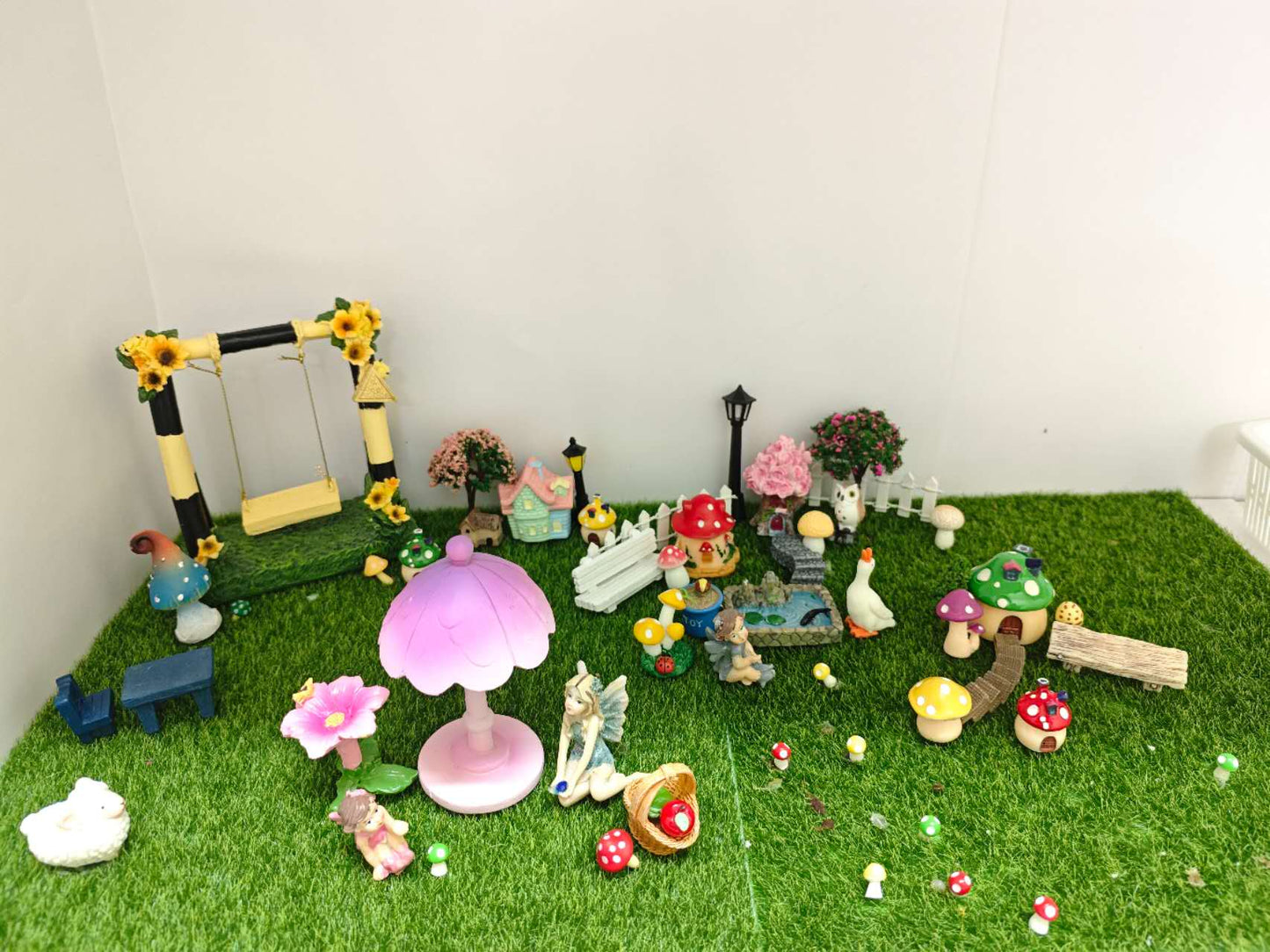 57pcs Fairy Garden kit Miniature Set