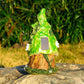 Fairy House Tree House with Solar Lights