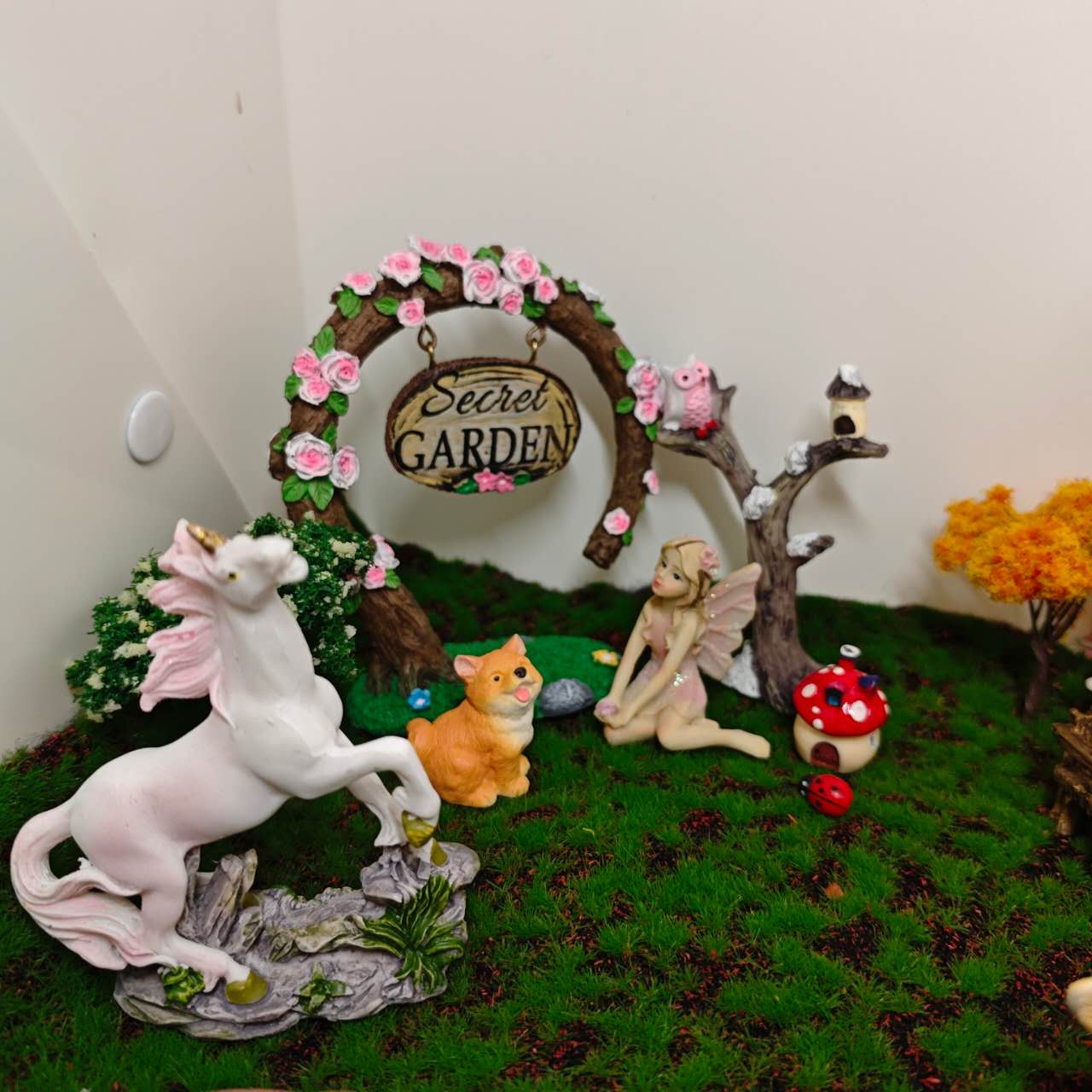 48pcs Fairy Garden Kit