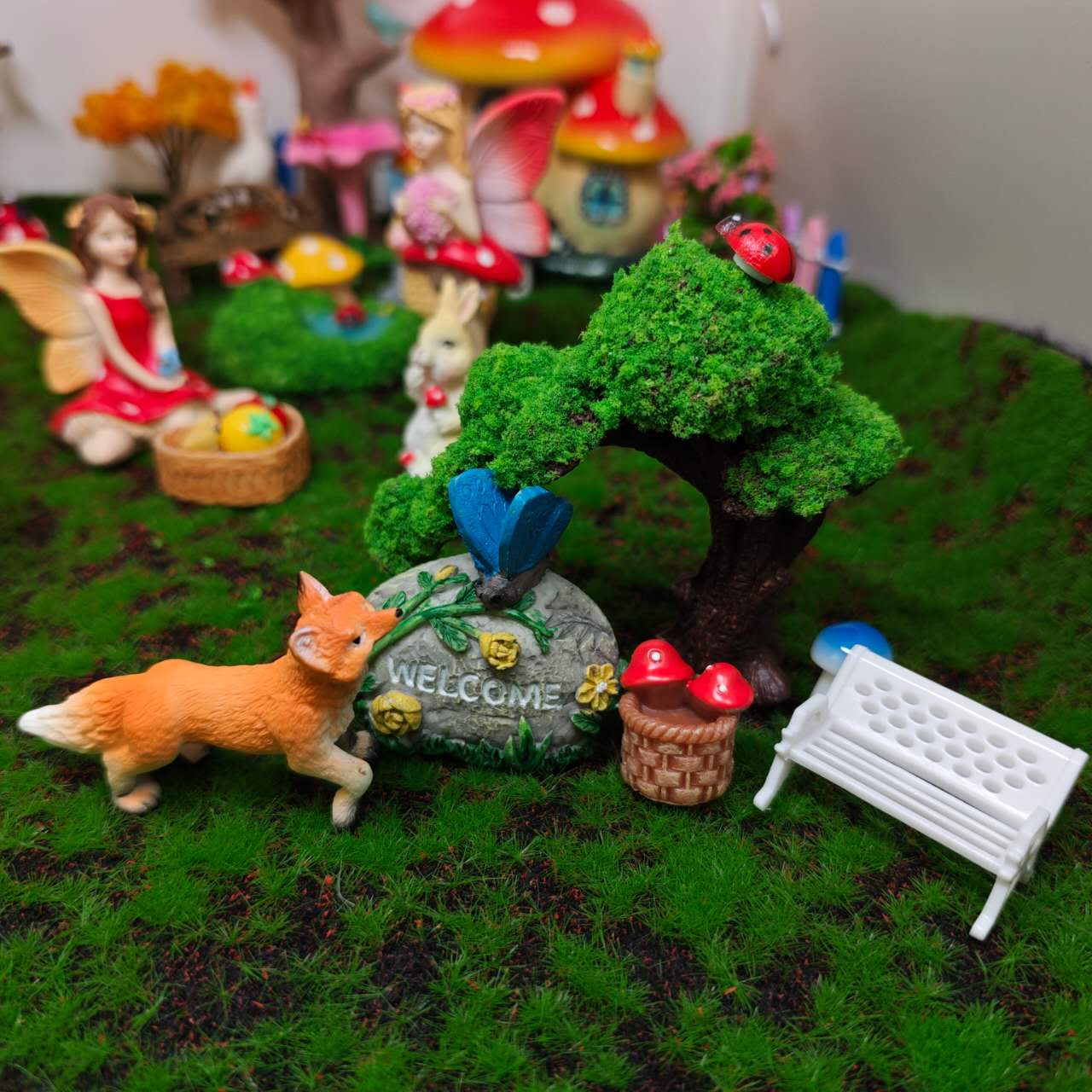 48pcs Fairy Garden Kit