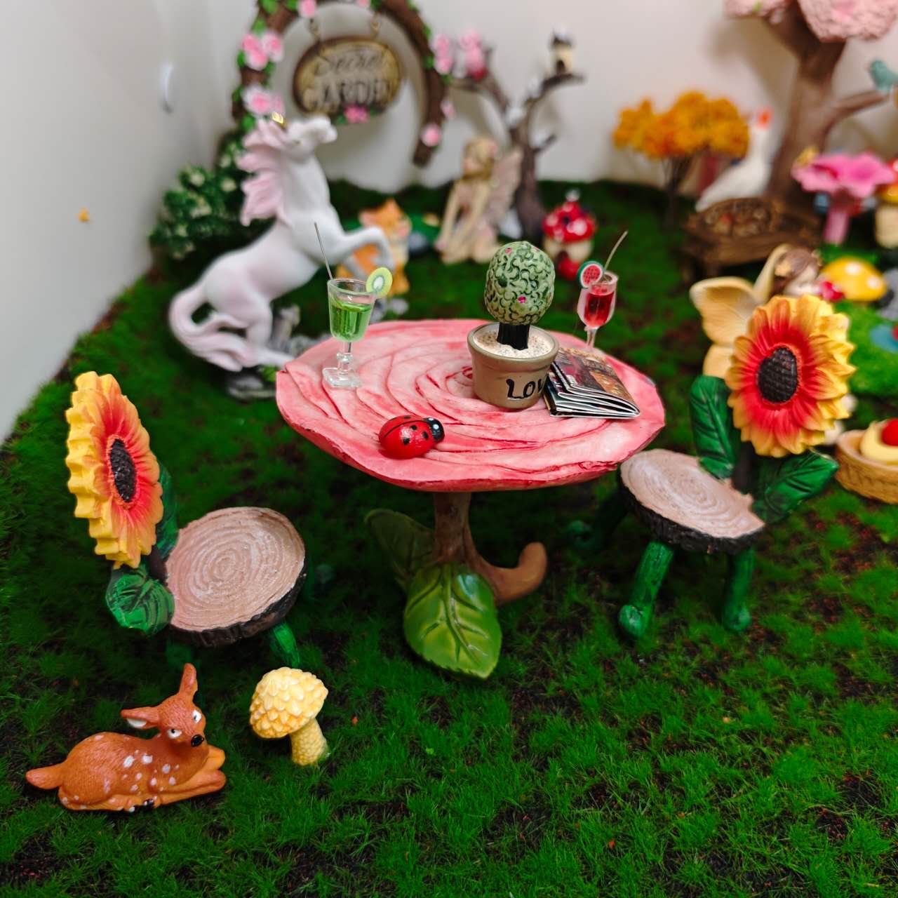 48pcs Fairy Garden Kit