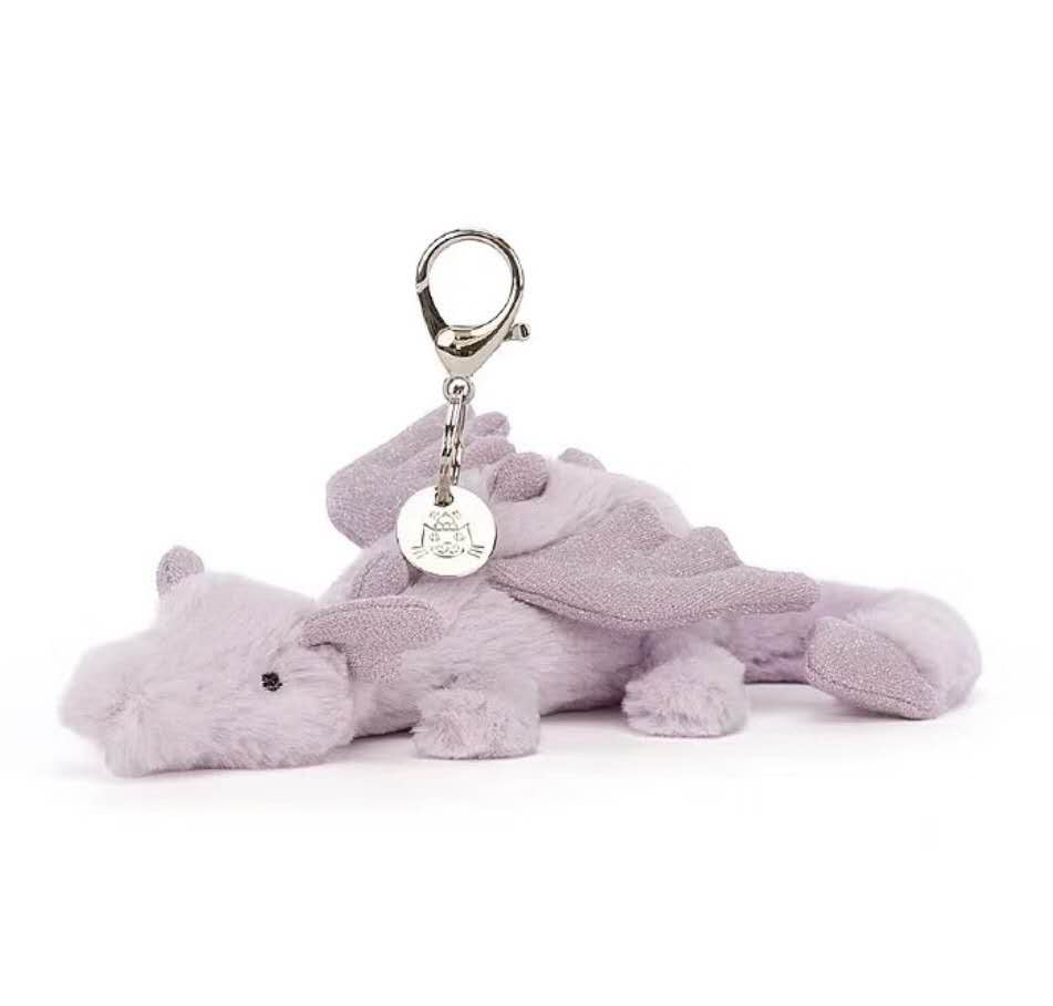 Jellycat 12cm Bag Charm Dragon