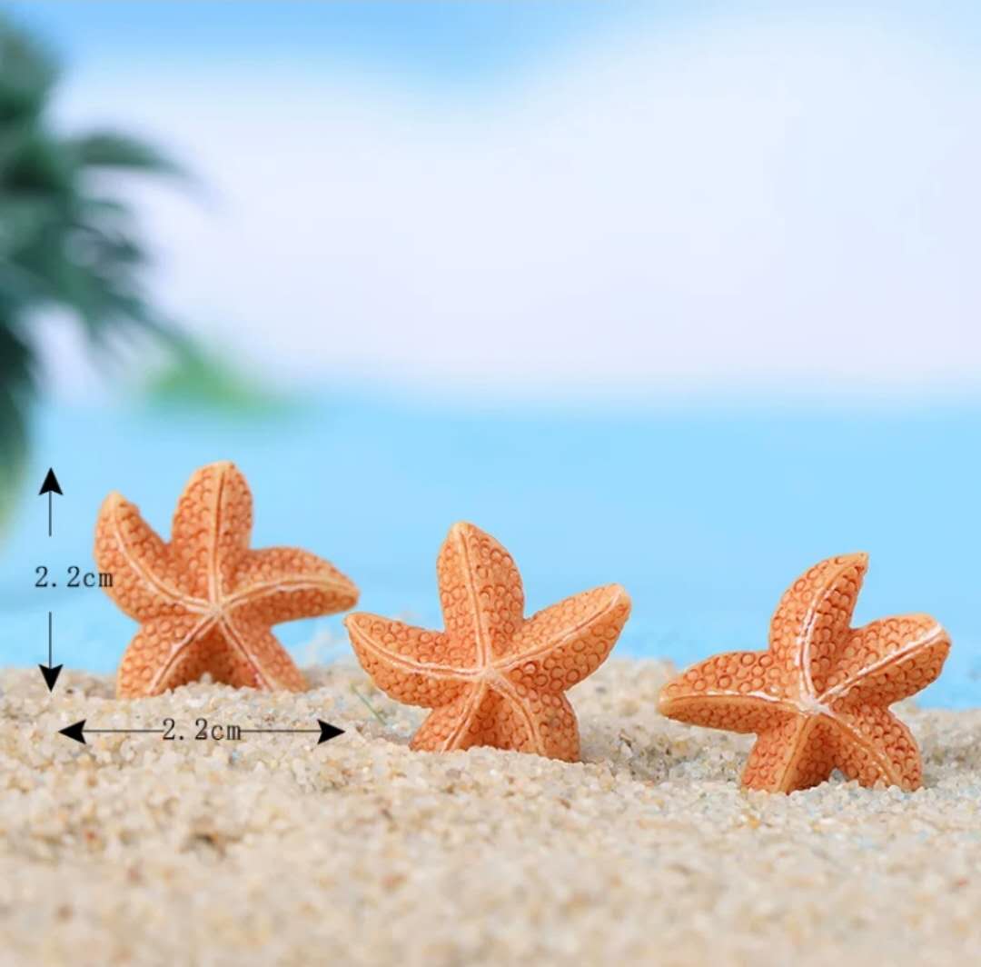 Starfish Miniature Fairy Garden Accessory – Decoration for Fairy Gardens & Miniature Displays