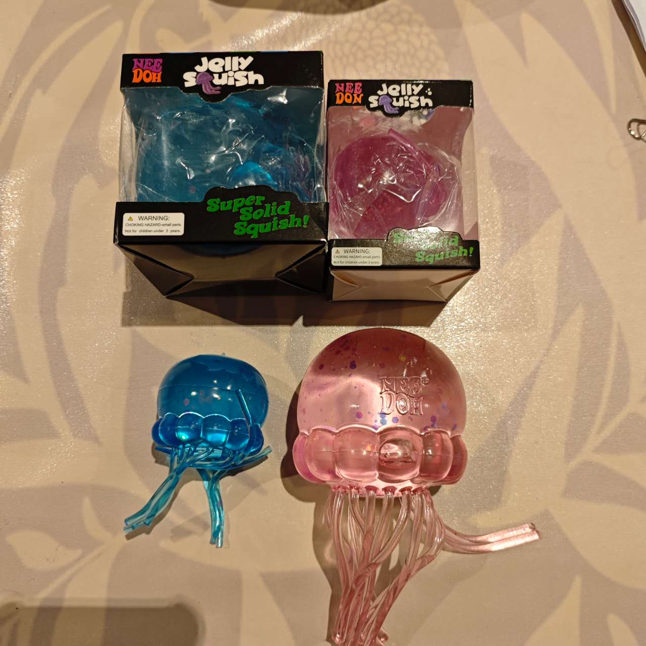 Needoh Jelly Squish Jellyfish Squishy