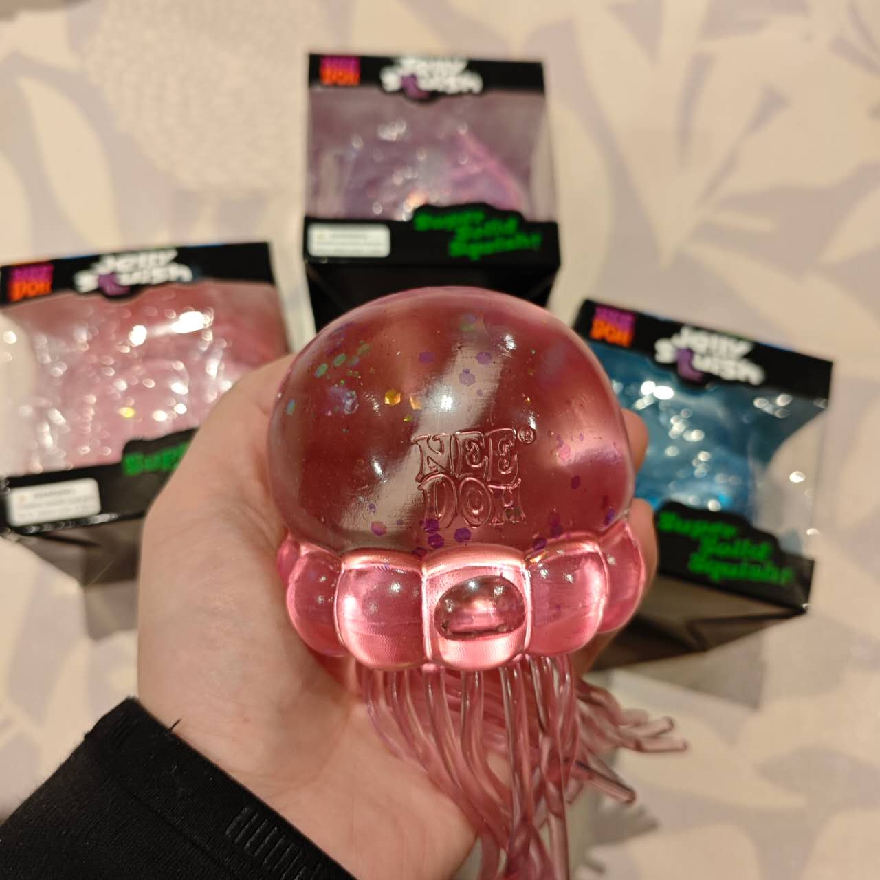Needoh Jelly Squish Jellyfish Squishy