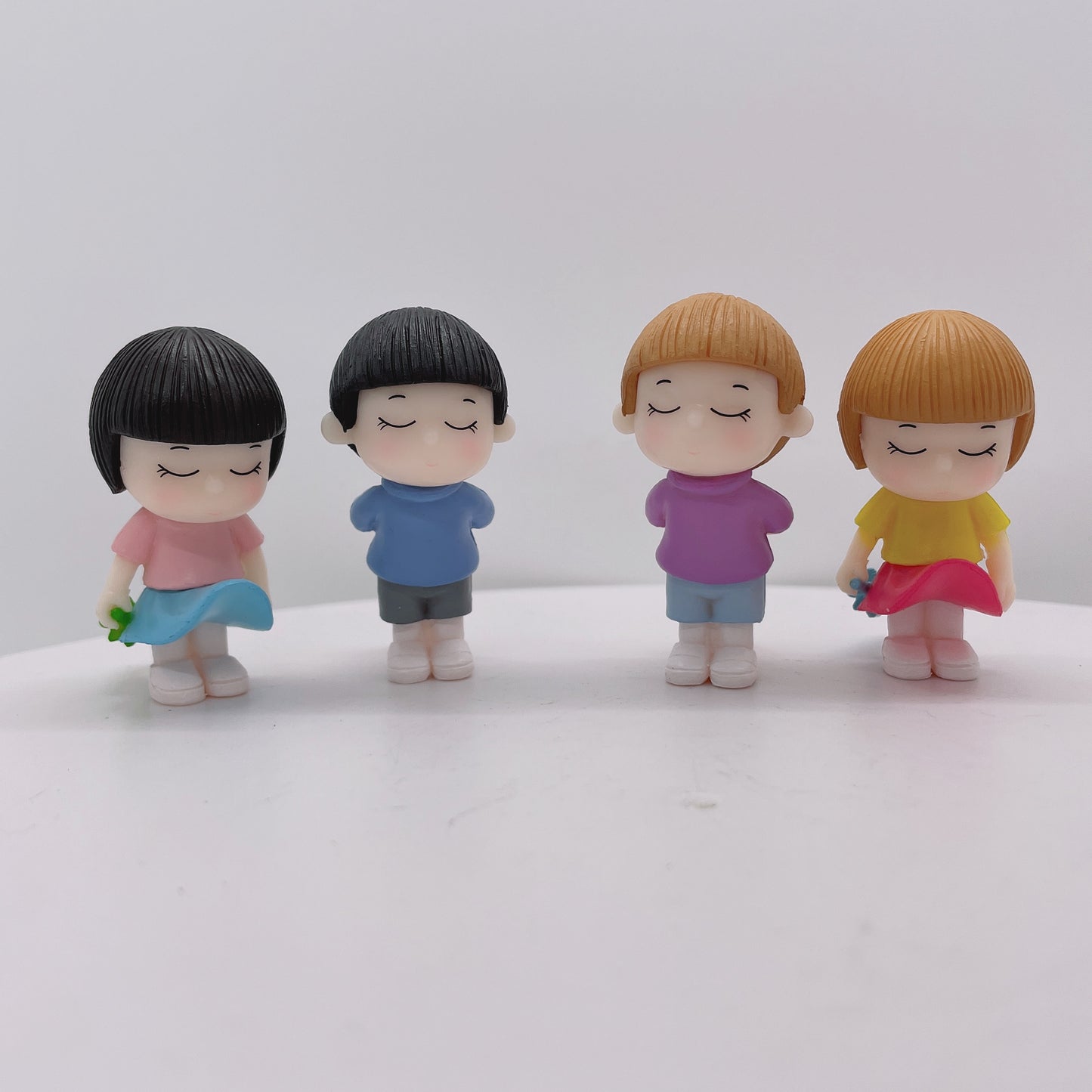 Fairy Garden Figurines Boy Girl