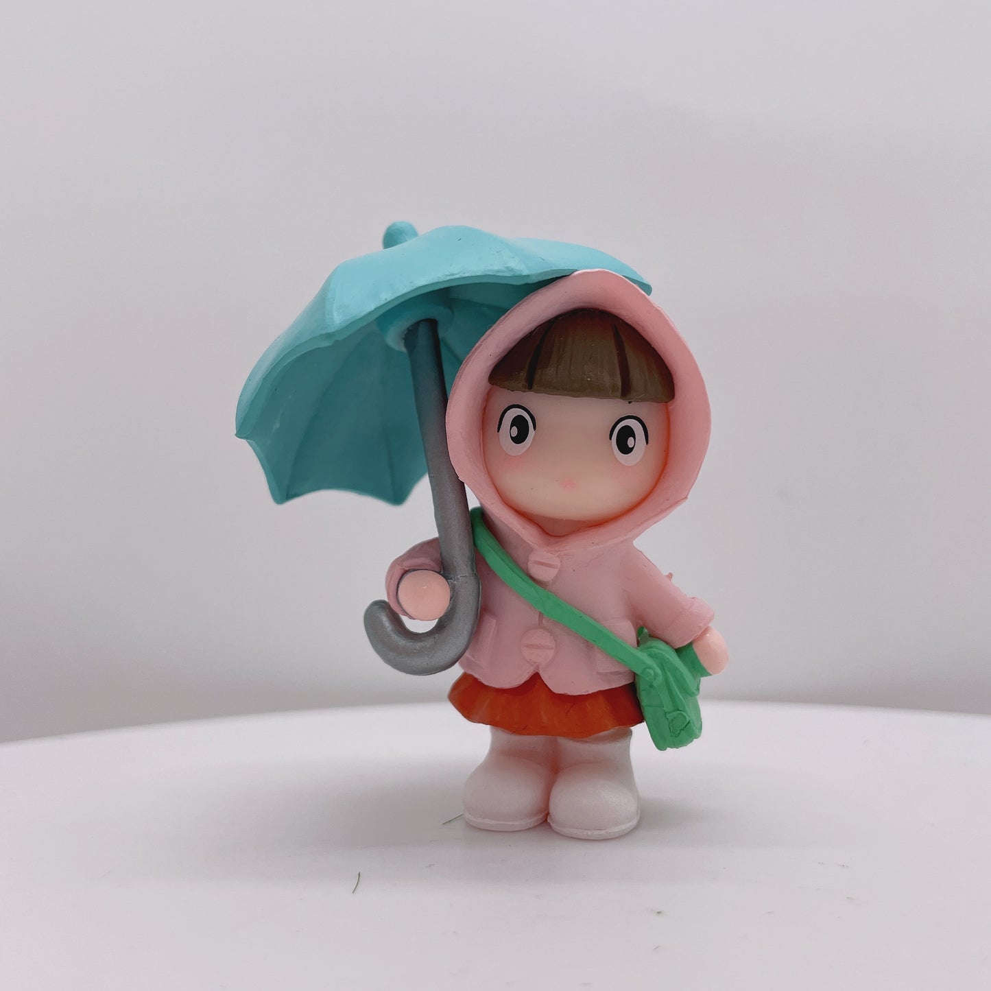 Fairy Garden Figurines Girl With An Umbrella