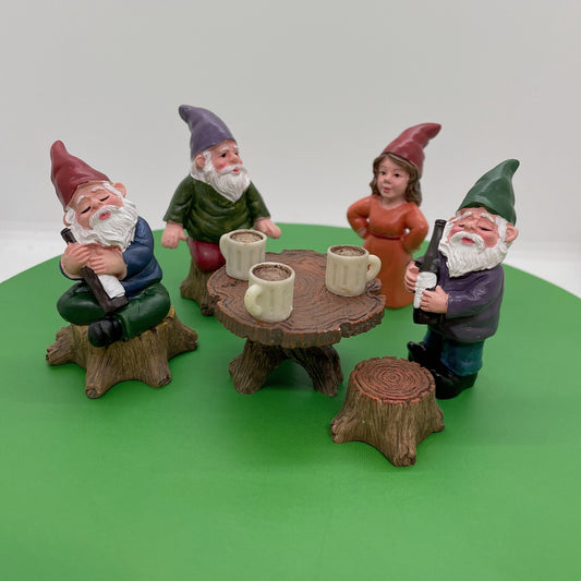 6PCS Gnomes and Fairy Fairy Garden Kits