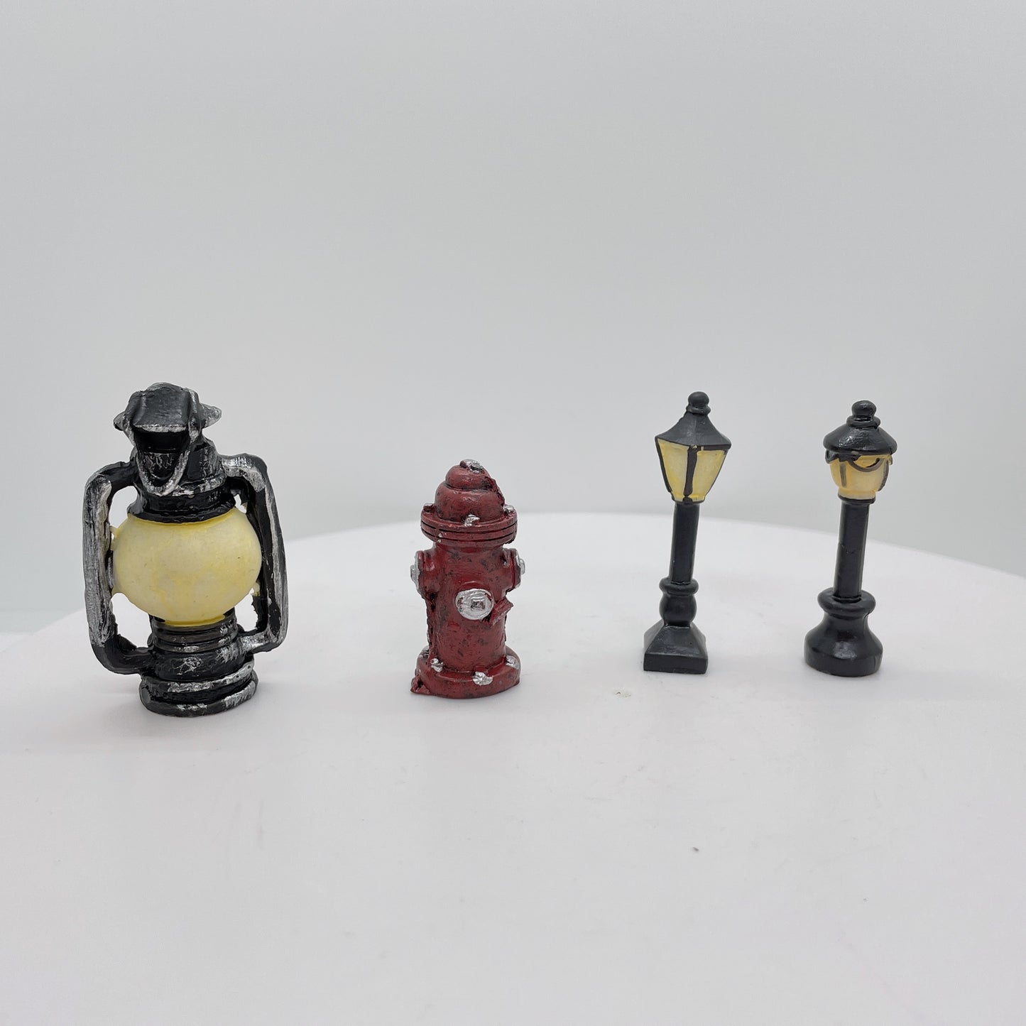 Fairy Garden Accessories Street Lamp Fire hydrant