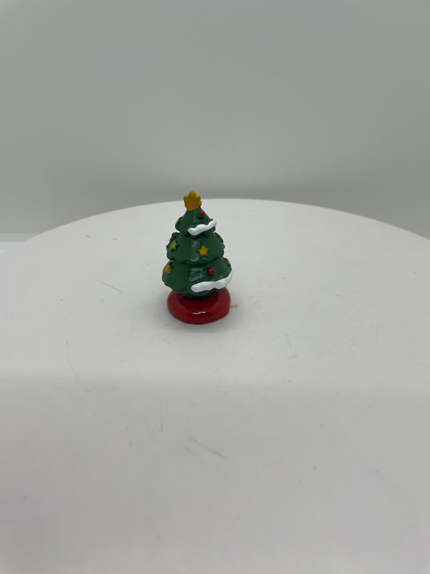 Fairy Garden Accessories Christmas Tree Gift Cake Ring