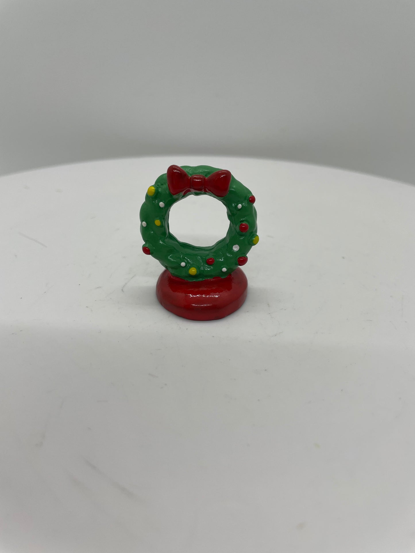 Fairy Garden Accessories Christmas Tree Gift Cake Ring