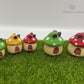 Fairy garden kits Mushroom Houses Set
