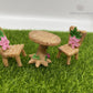 Fairy garden kits Mushroom Houses Set