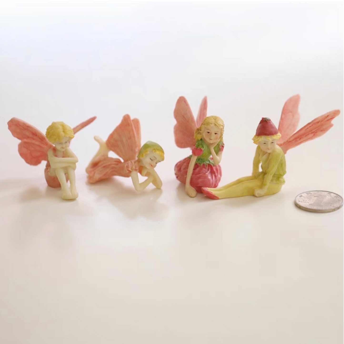 4PCS Fairies Fairy Garden Figurines