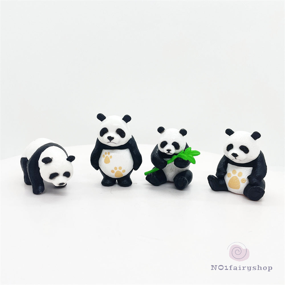 Fairy Garden Accessories Animals Pandas 01