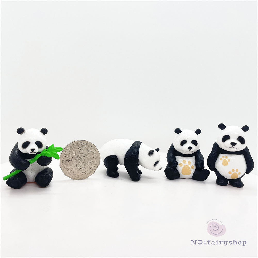 Fairy Garden Accessories Animals Pandas 01