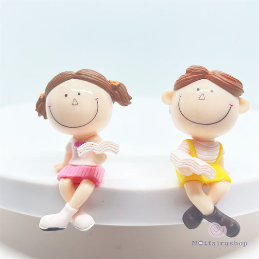 Fairy Garden Accessories Girl And Boy