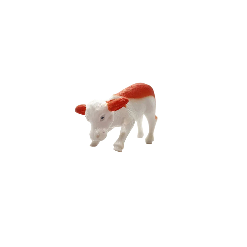 Pig Goat Cow Miniature Fairy Garden Animal Figurine – Resin Animal Decoration for Fairy Gardens