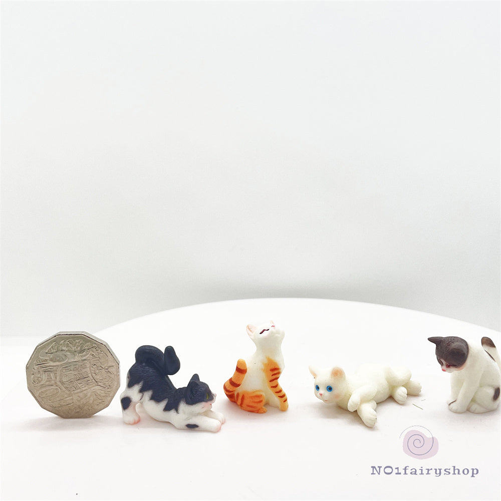 Fairy Garden Accessories Animals Cats