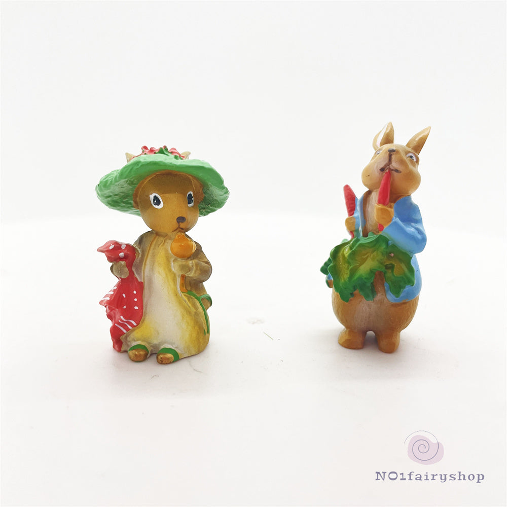 Fairy Garden Accessories Animals Bunnies Rabbits