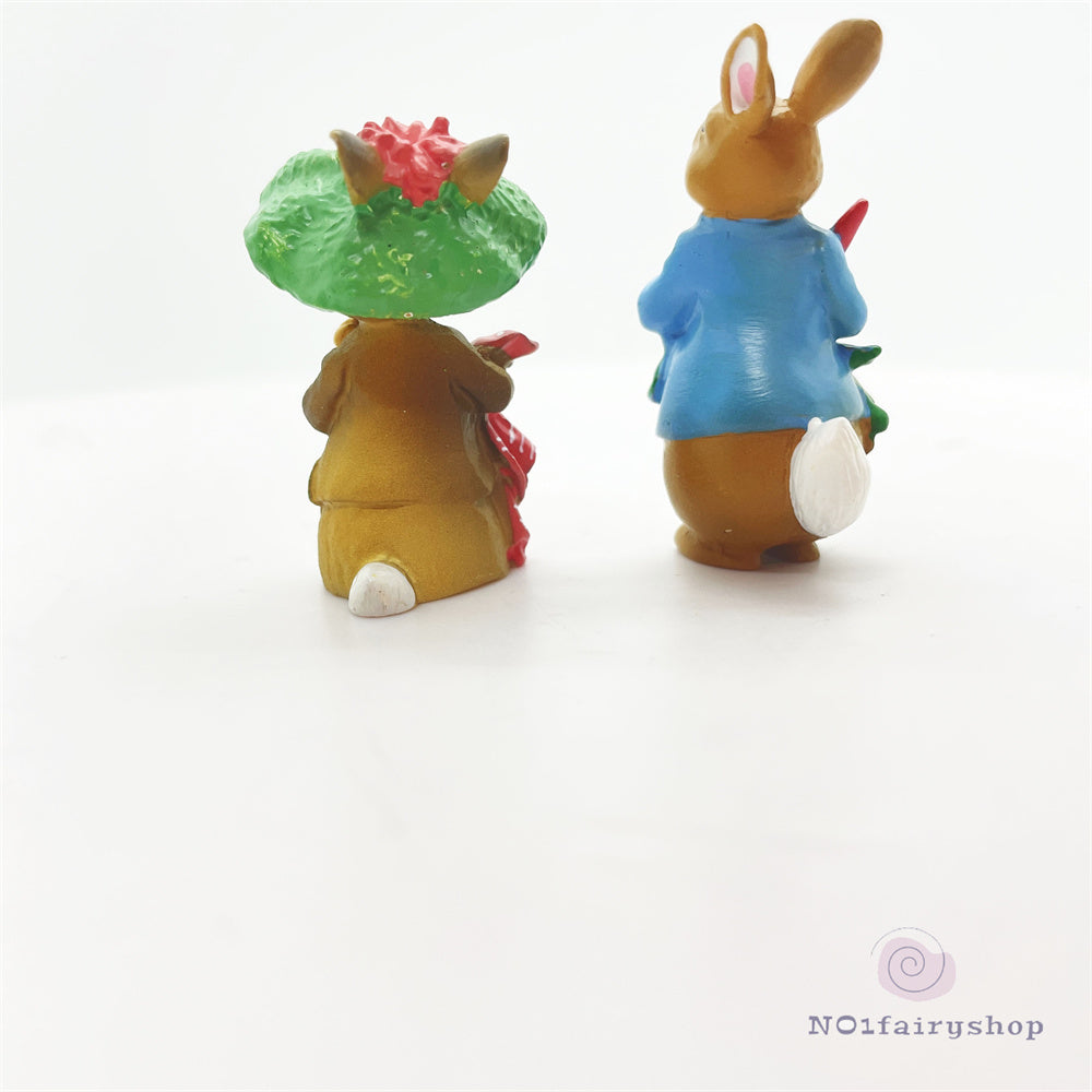 Fairy Garden Accessories Animals Bunnies Rabbits