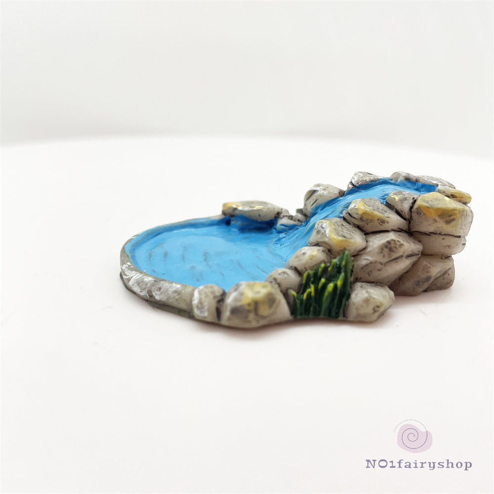 Fairy Garden Accessories Waterfall Pond