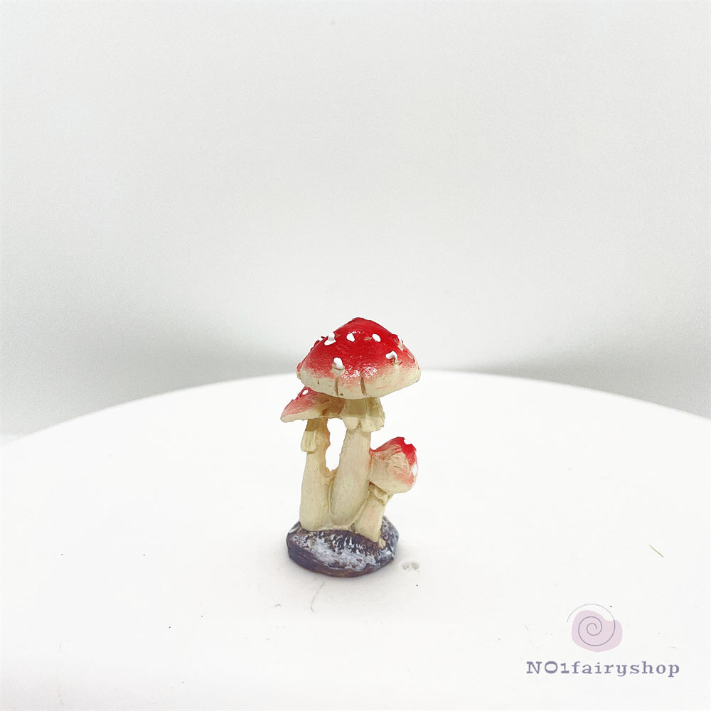 Fairy Garden Accessories Red Mushrooms