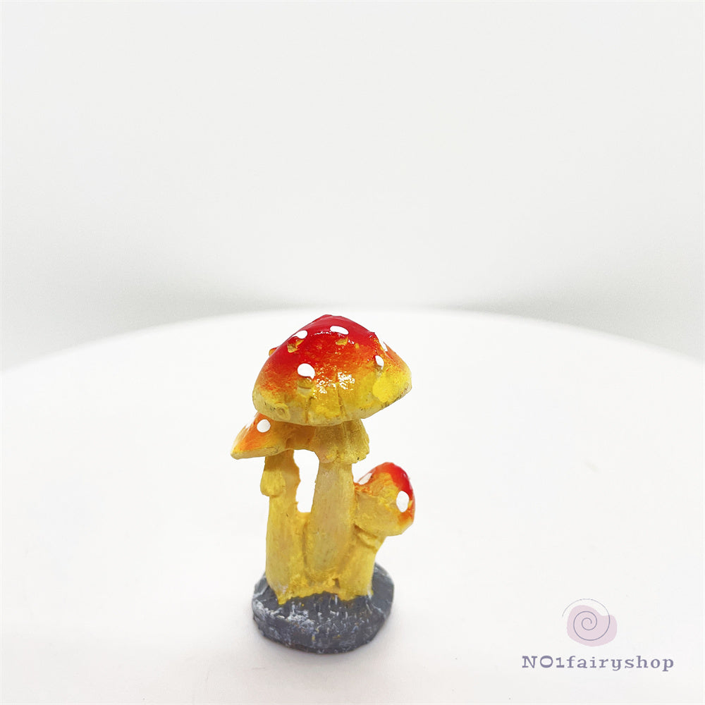 Fairy Garden Accessories Red Mushrooms