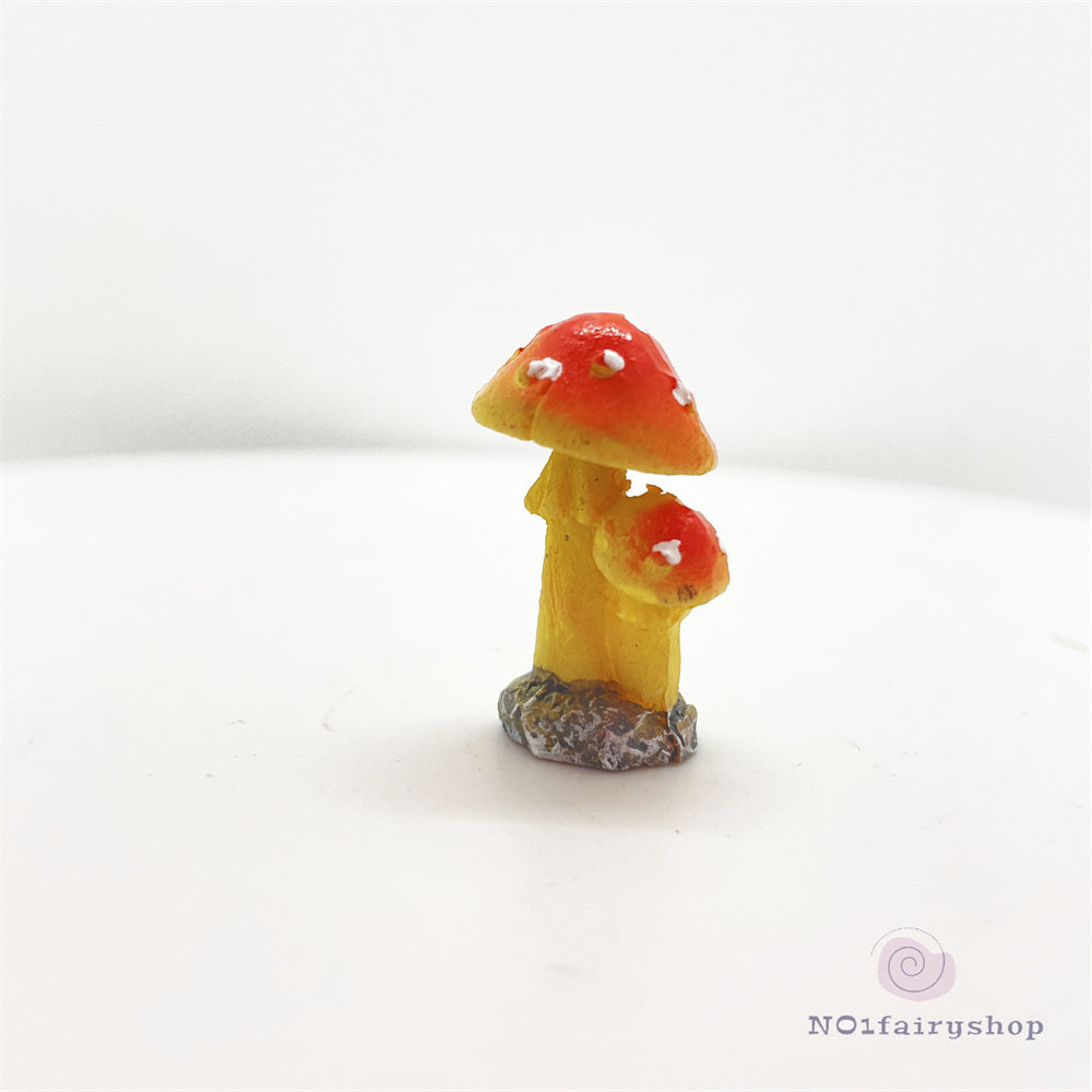 Fairy Garden Accessories Red Mushrooms