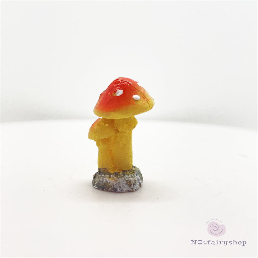 Fairy Garden Accessories Red Mushrooms