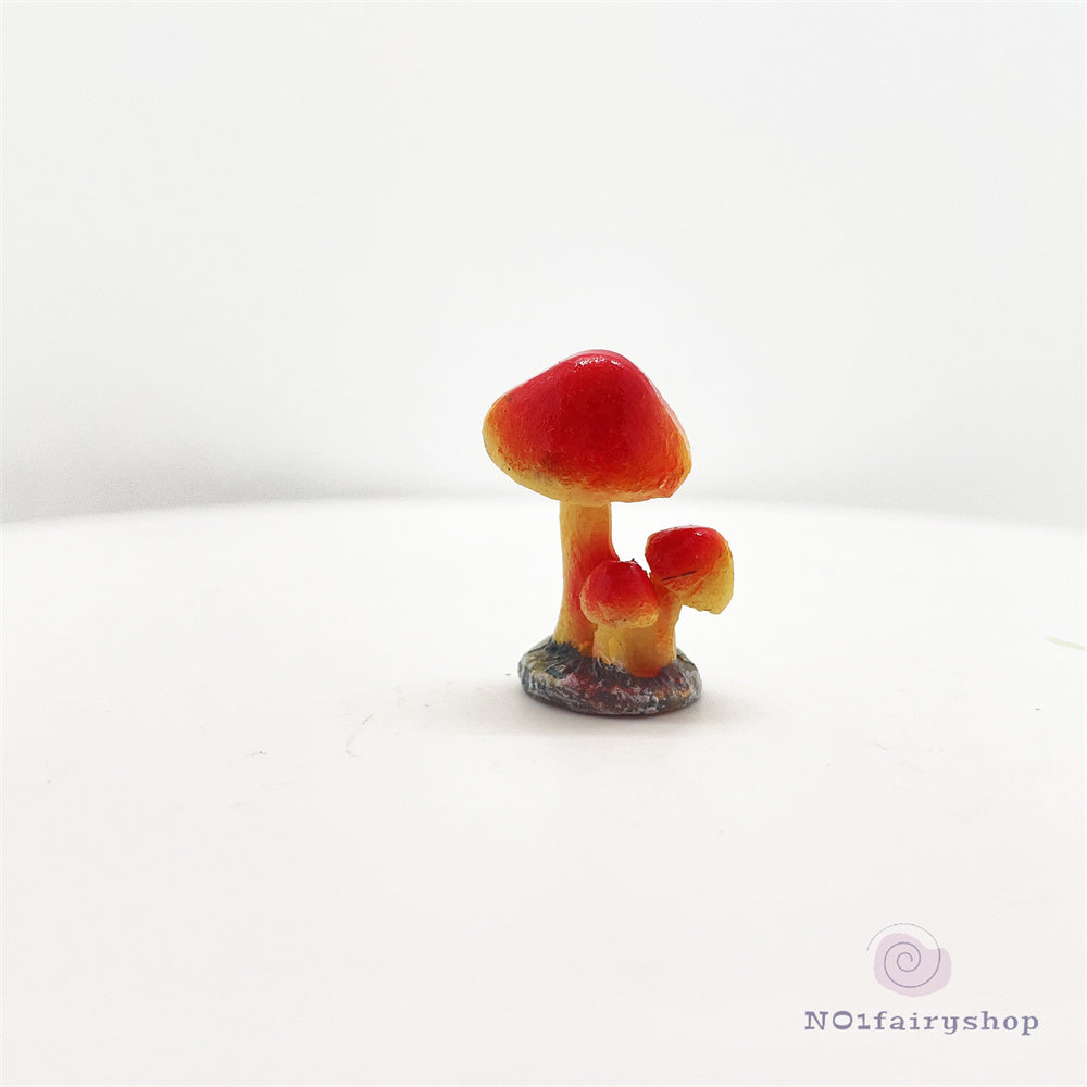 Fairy Garden Accessories Red Mushrooms