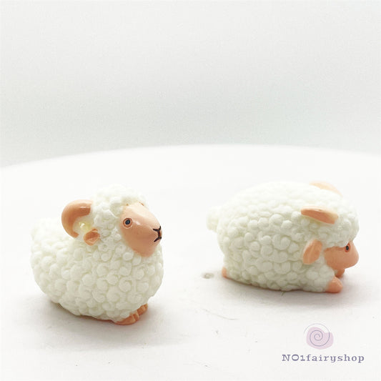 Fairy Garden Accessories Animals Sheep