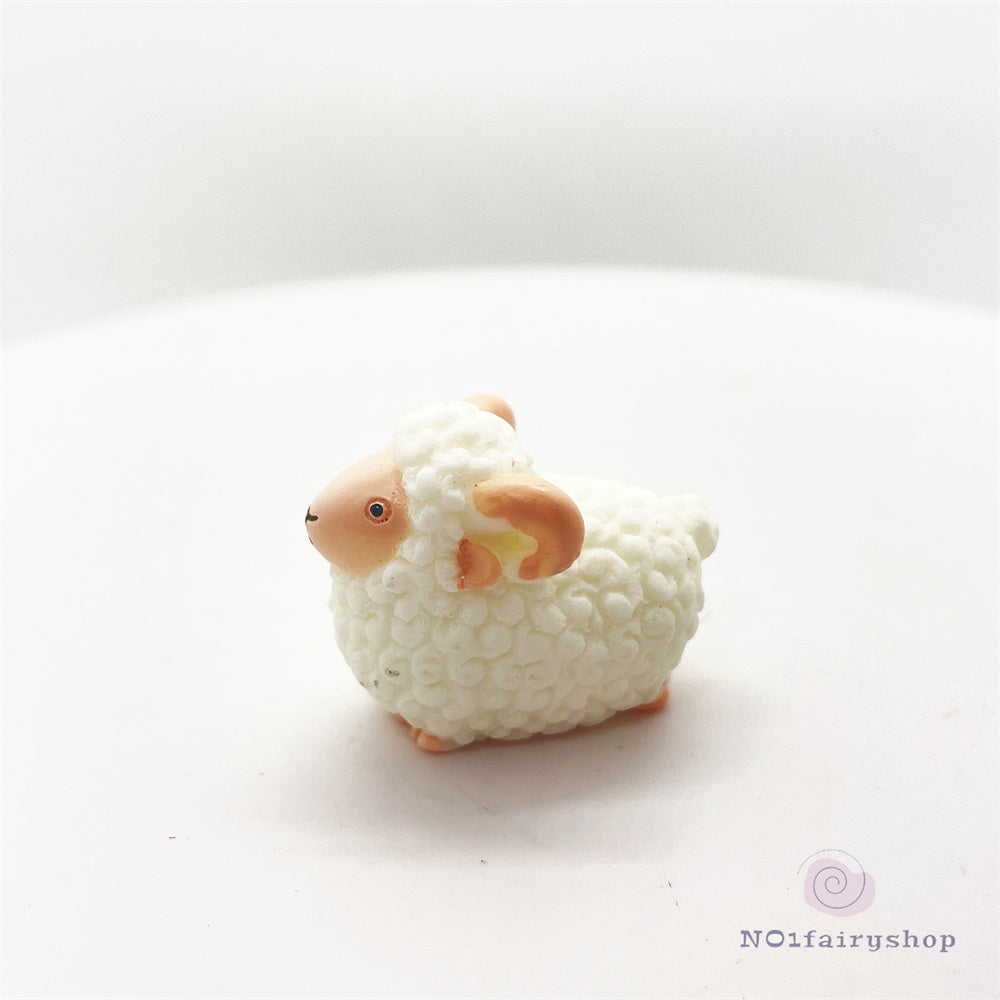 Fairy Garden Accessories Animals Sheep