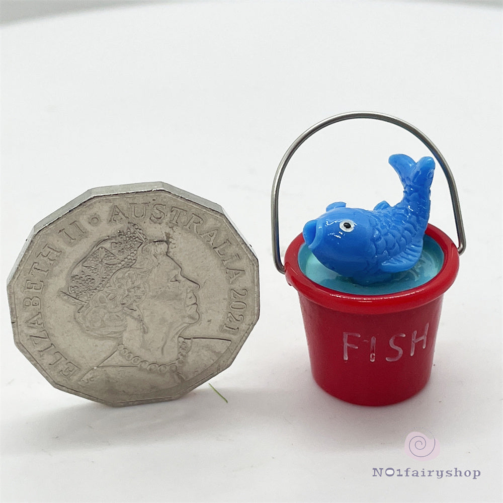 Fairy Garden Accessories Fish In Bucket