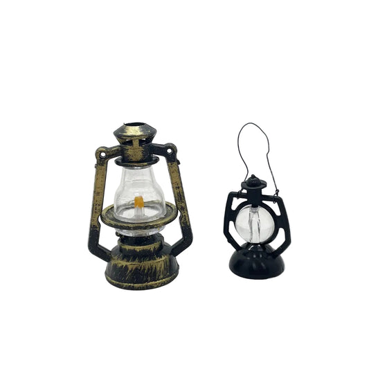 Lamp Lantern Miniature Fairy Garden Accessory – Decoration for Fairy Gardens & Miniature Displays