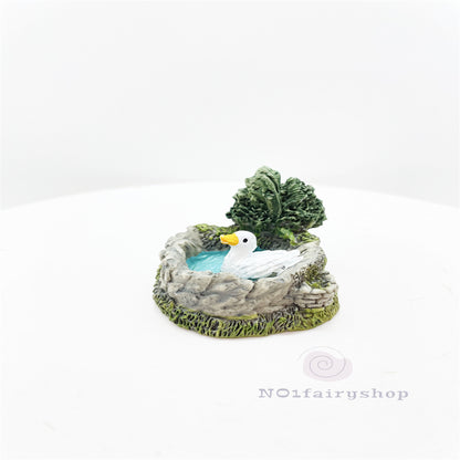 Fairy Garden Accessories Animals Duck In The Pen