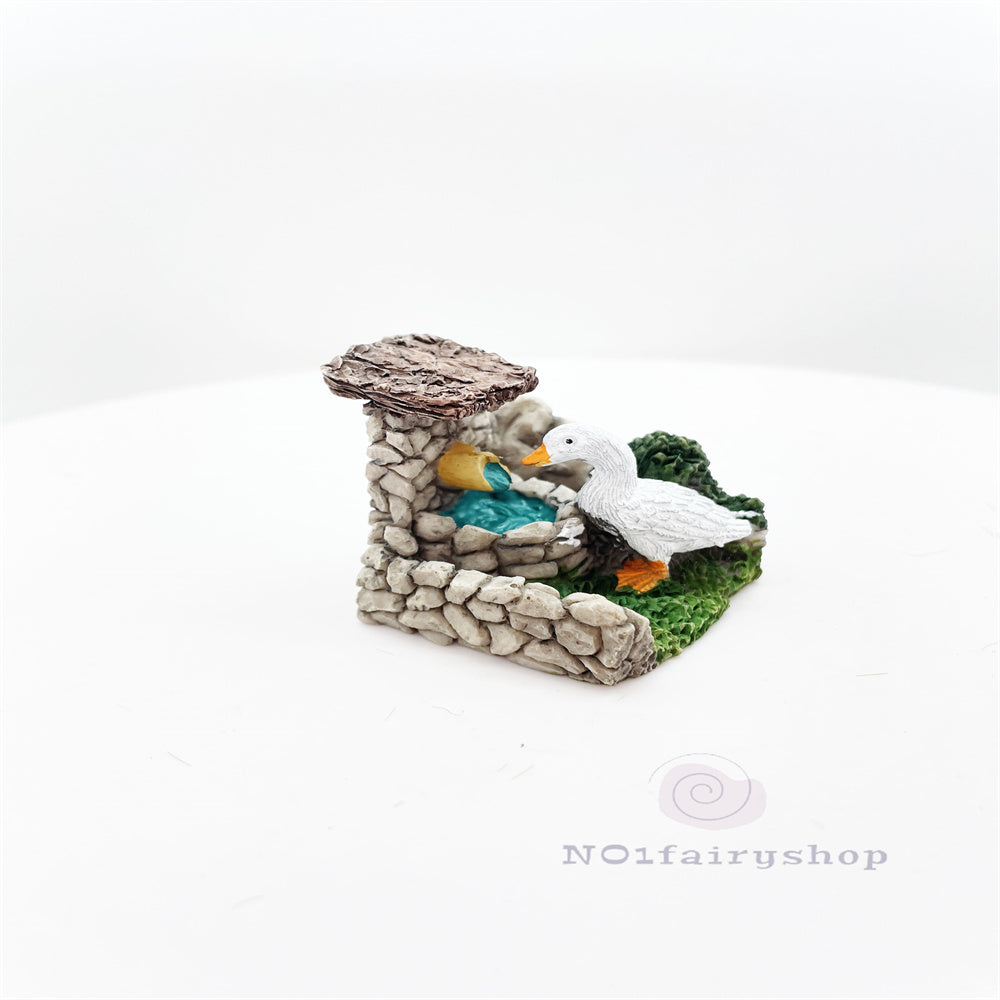 Fairy Garden Accessories Animals Duck In The Pen