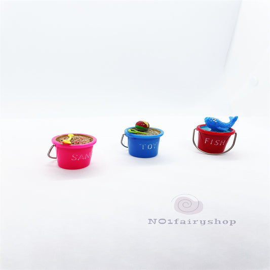 Fairy Garden Accessories Bucket Sandpit