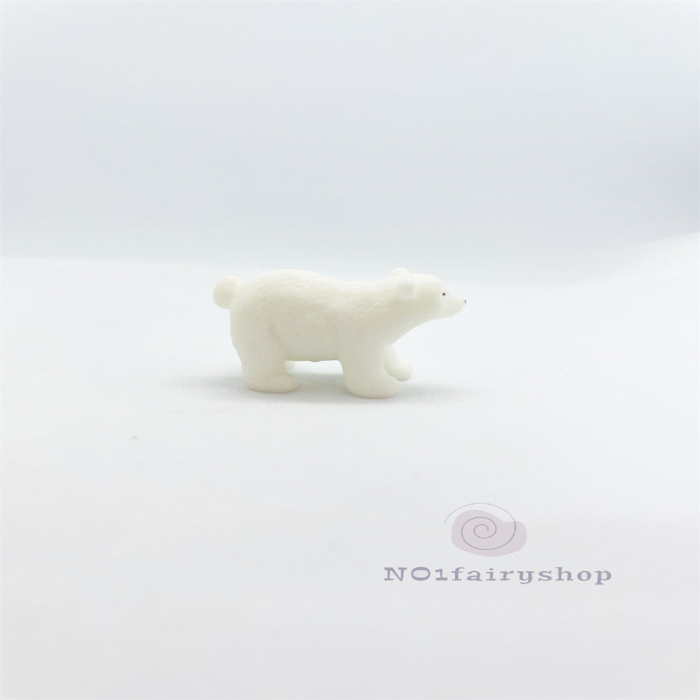 Fairy Garden Accessories Animals Polar Bears