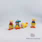 Fairy Garden Accessories Animals Raincoat Ducks