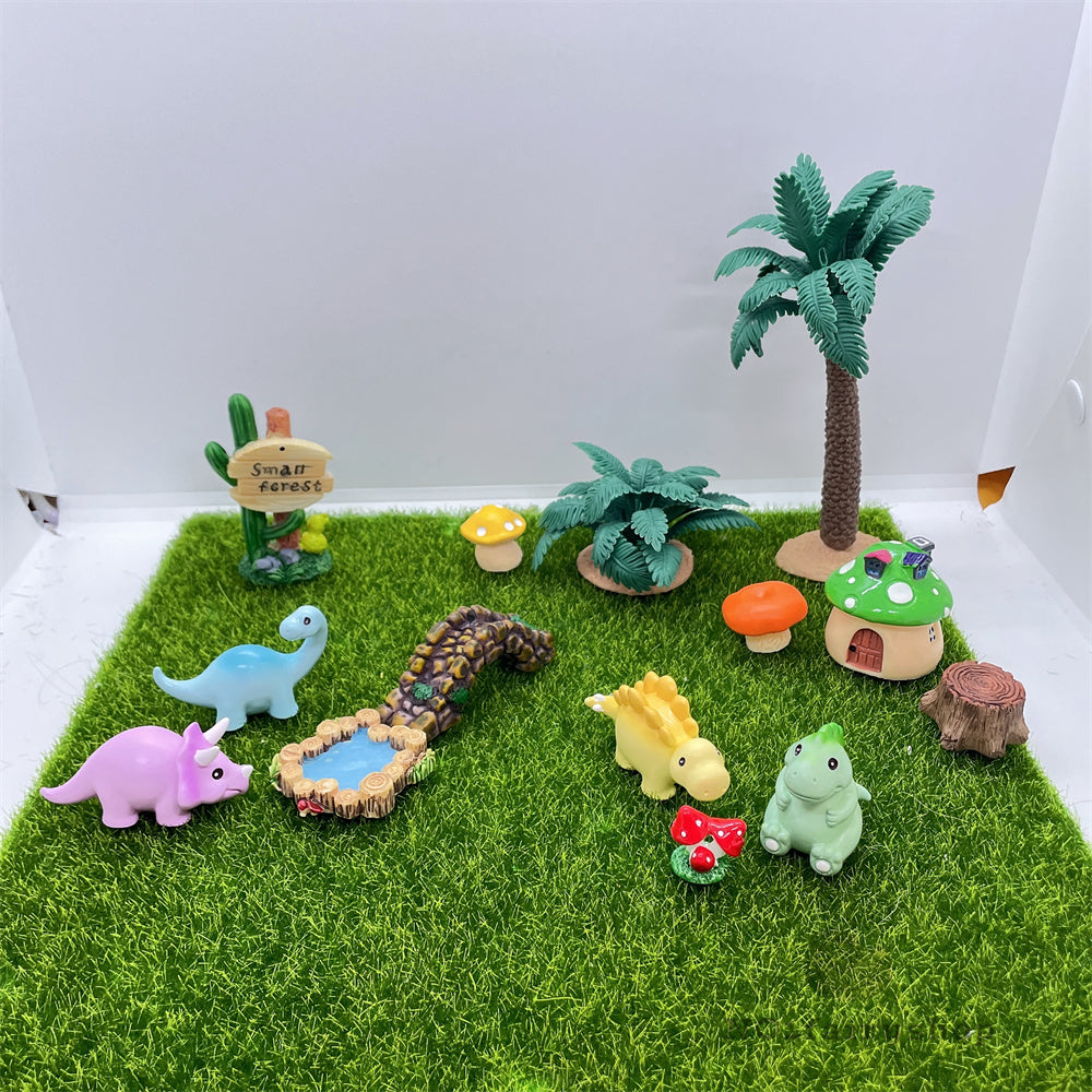 Fairy Garden Kits Dinosaurs Set