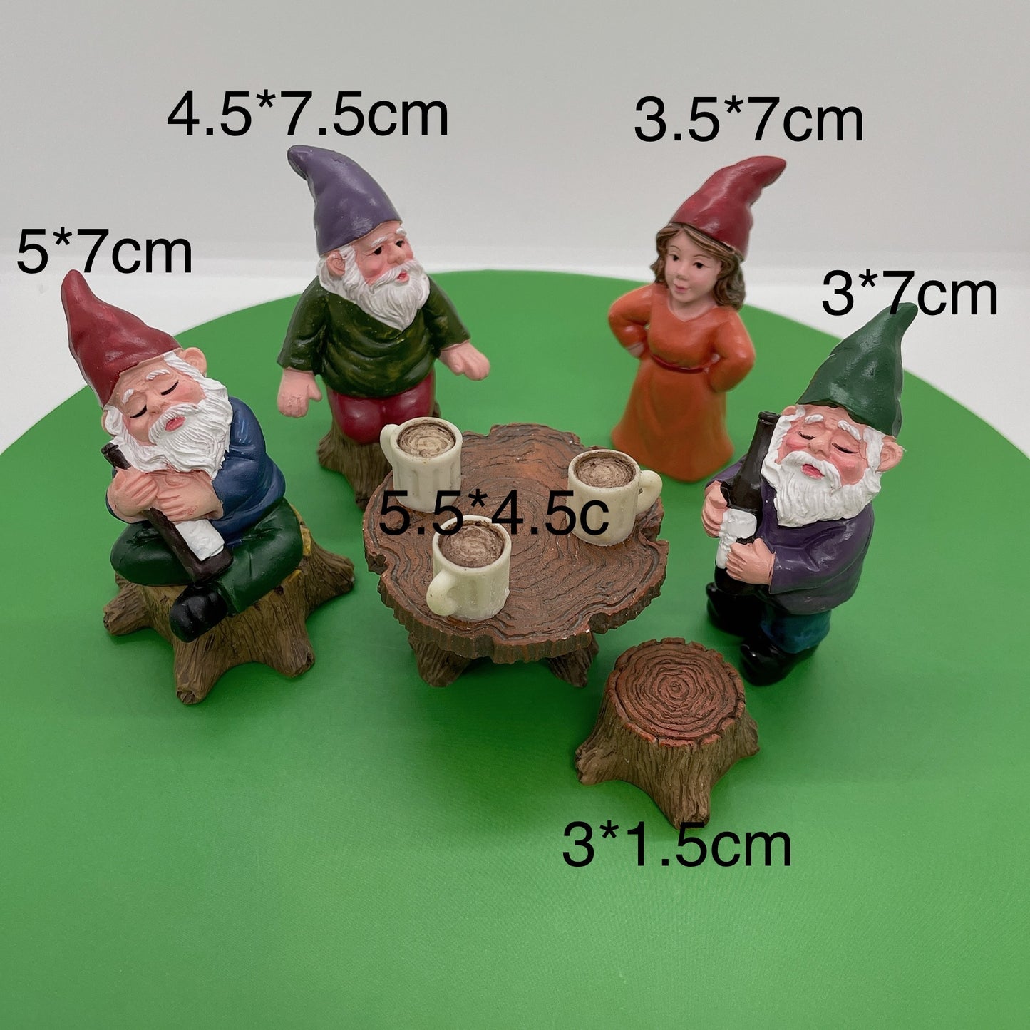 6PCS Gnomes and Fairy Fairy Garden Kits