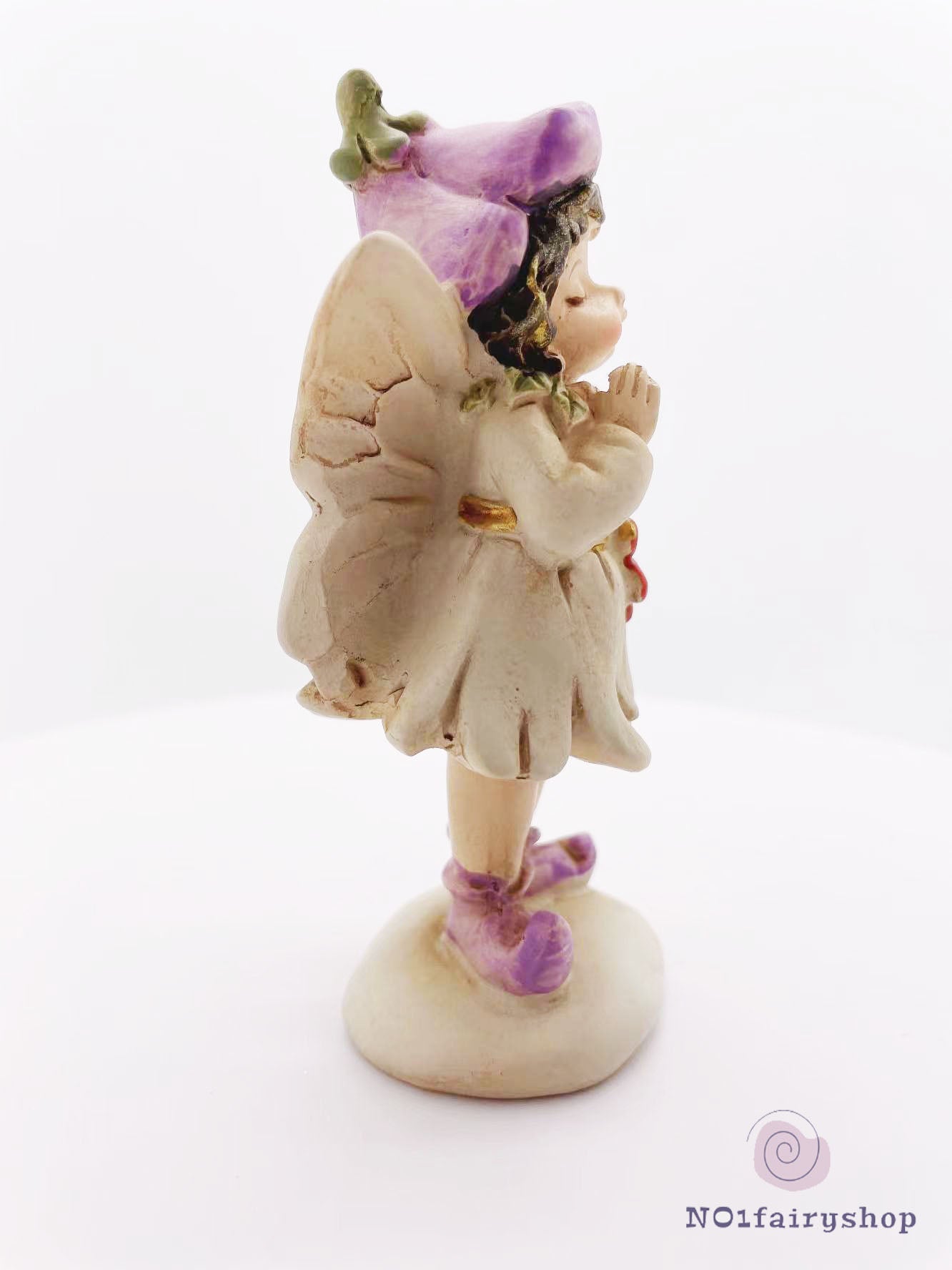 Fairy Standing On A Stone Fairy Garden Figurines