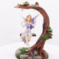 Swing Fairy Miniature Fairy Garden Fairy Figurine – Resin Fairy Decoration for Indoor & Outdoor Fairy Gardens