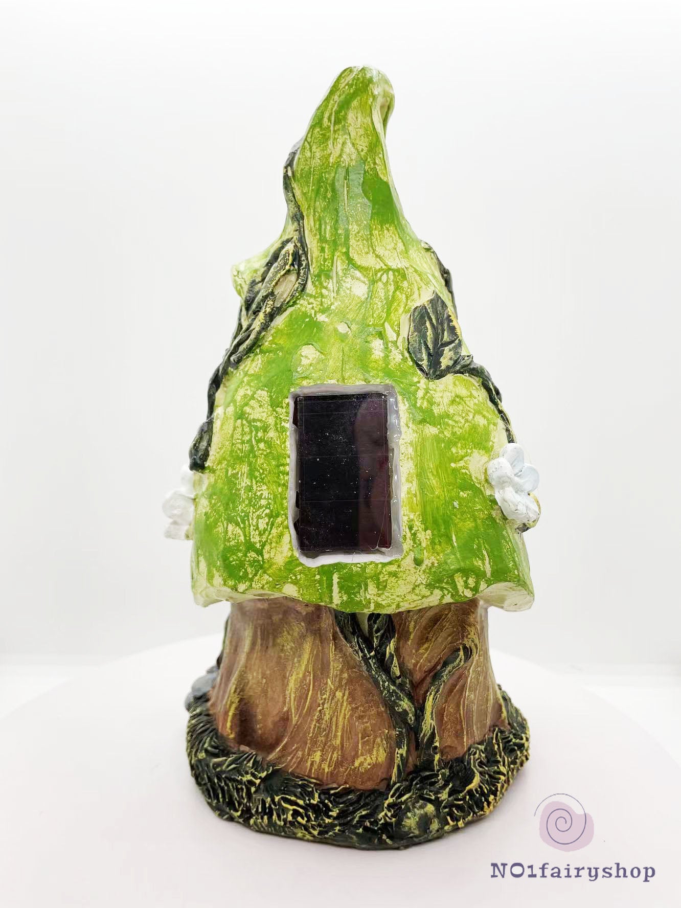 Fairy House Tree House with Solar Lights