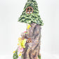 Tree House With Solar Lights Fairy House With Gnomes