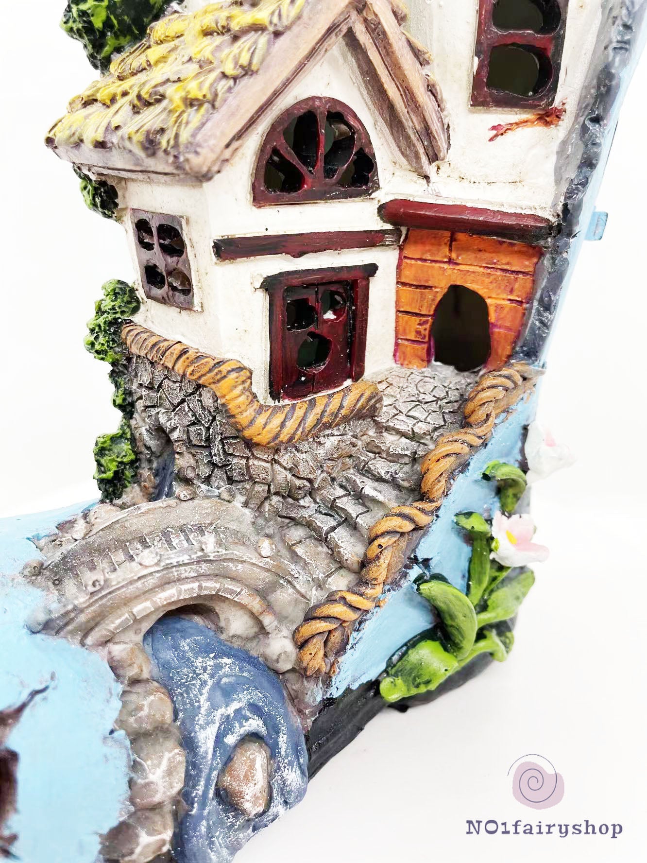 Boot Fairy House With Solar Lights Fairy House With gnome