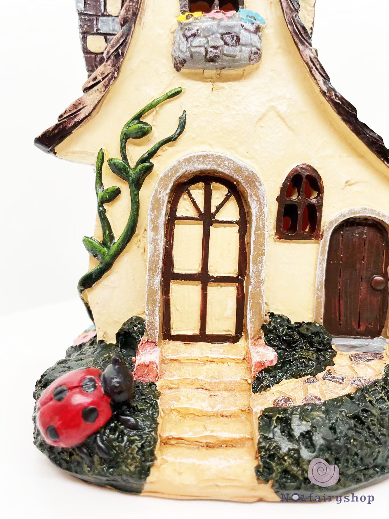 Fairy House With Ladybug