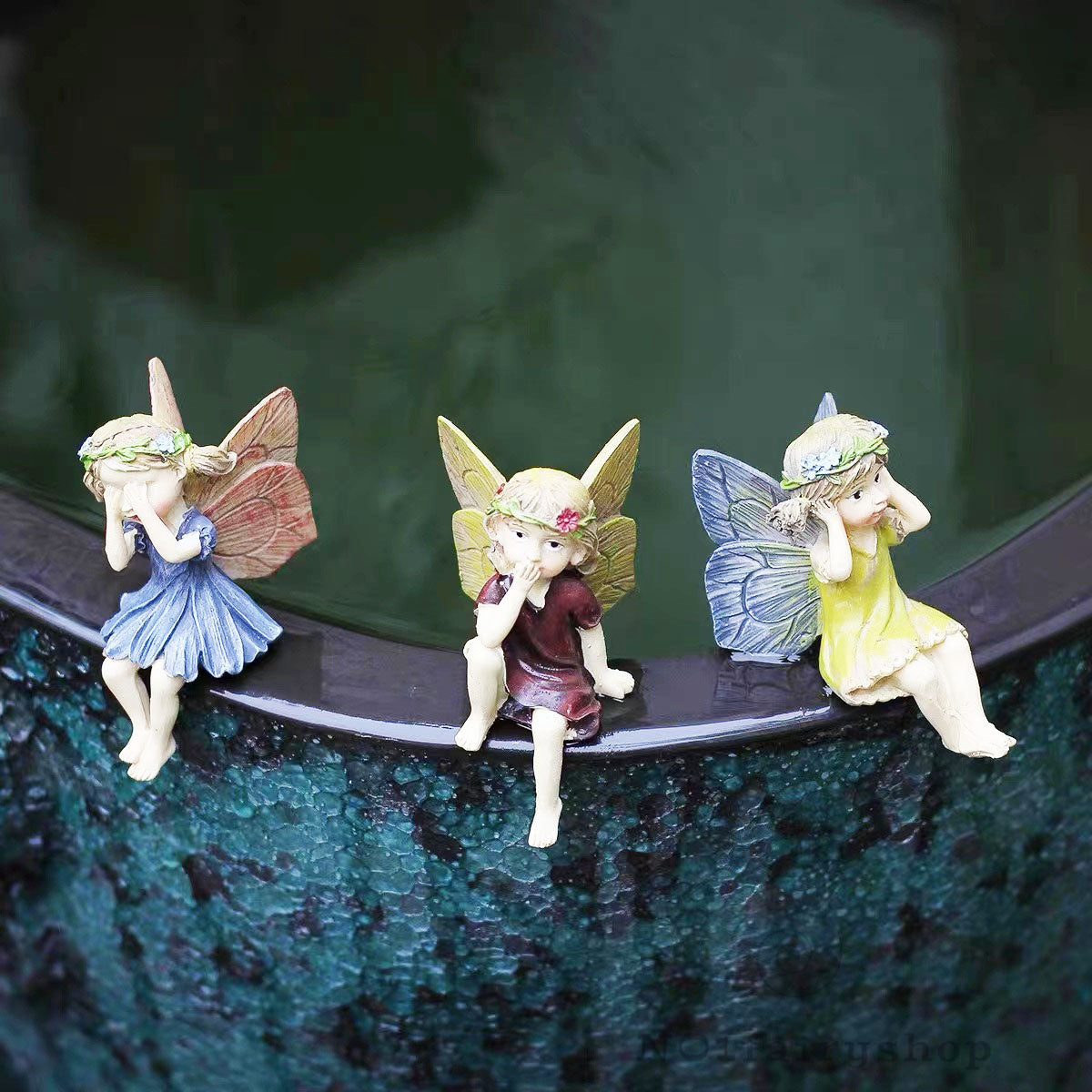 3PCS Fairy Garden Figurines Fairies